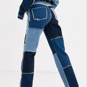 MDV Maniere De Voir Patchwork Jeans
